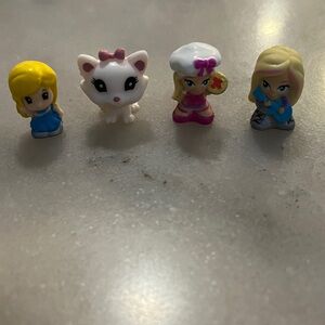 Set of 4 Mini Character Figurines